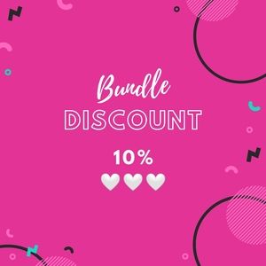 Bundle discount 10%
